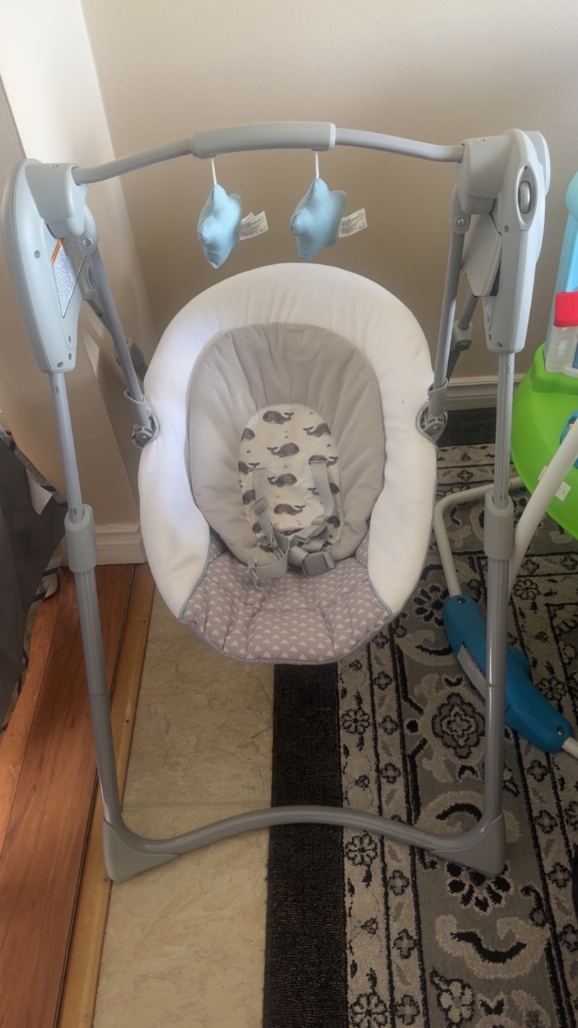Ingenuity Slim Spaces Baby Swing - photo 3
