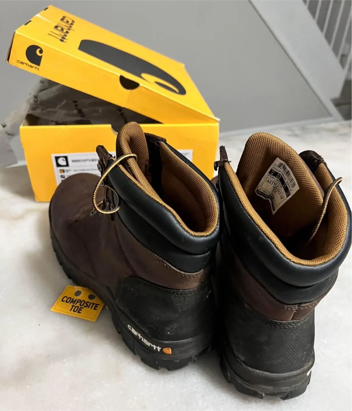 Mens 11.5 Wide Carhartt Safety Shoe image indicator(4)