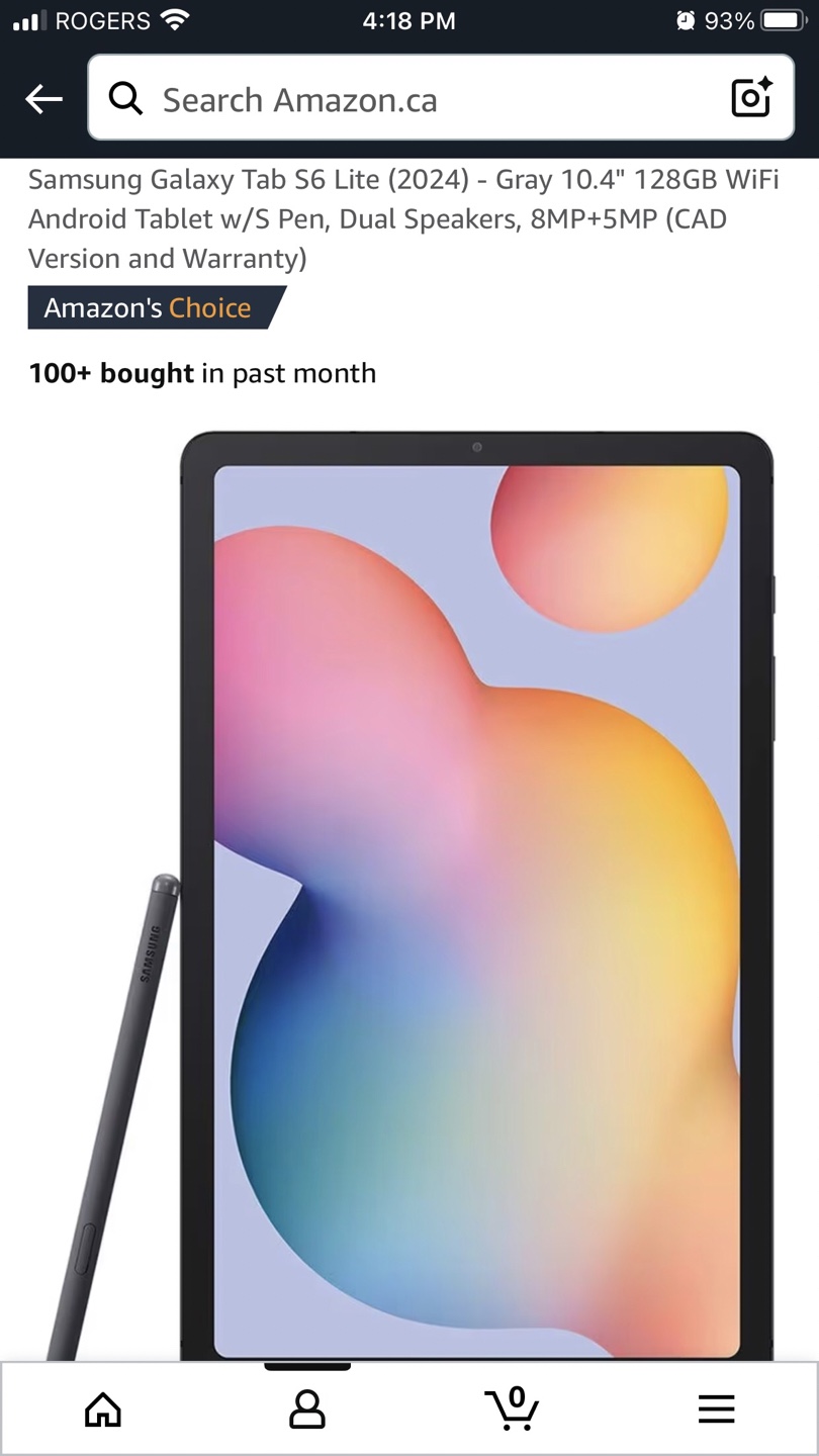 Samsung Galaxy Tab S6 Lite (2024) - 128GB - Gray - photo 4