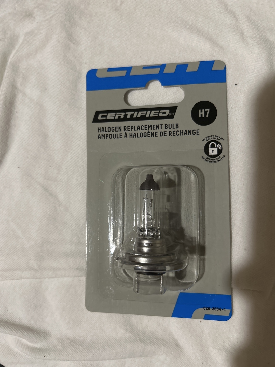 Certified H7 Halogen Replacement Bulb