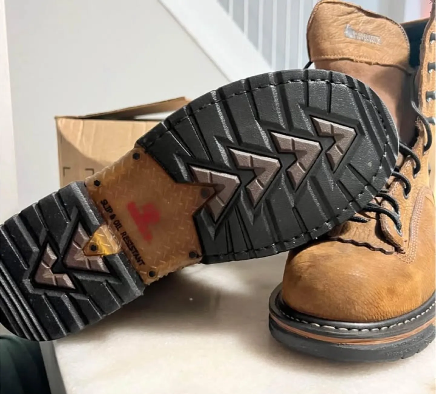 NEW Rocky Mens 9.5M LTT ST Work Boot image indicator(2)