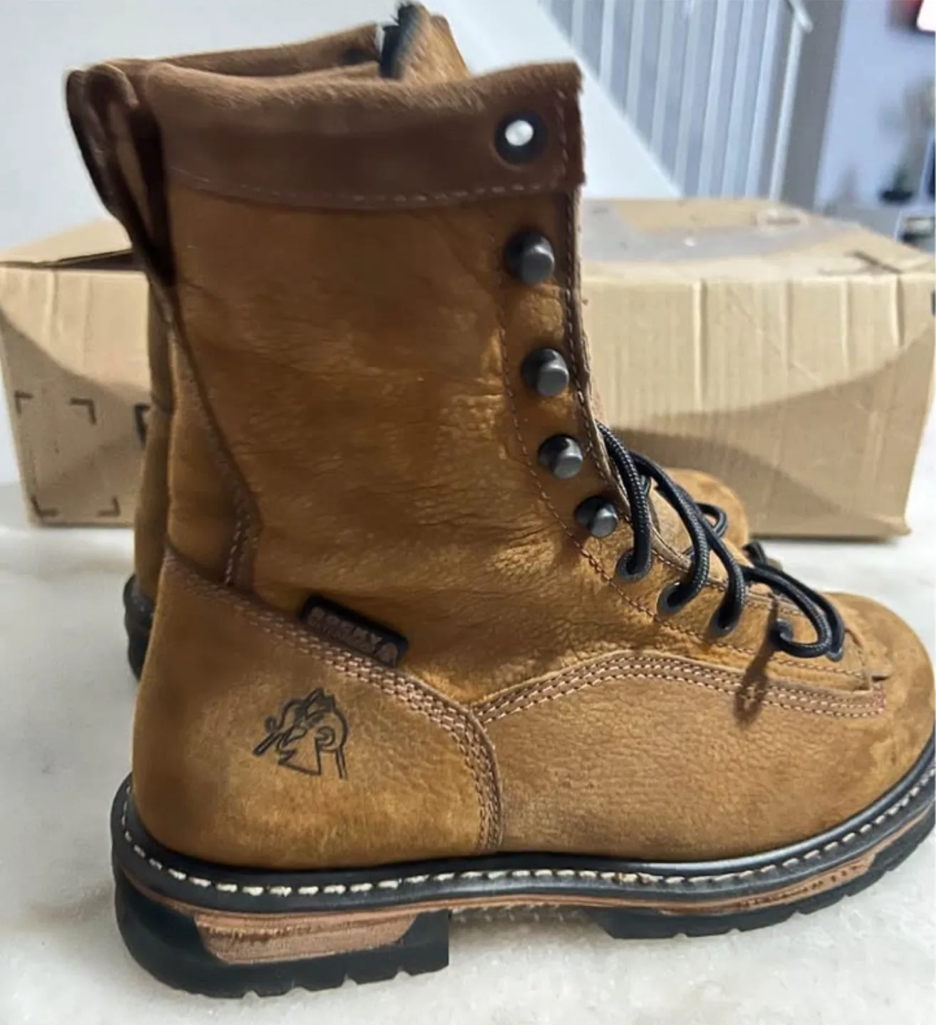 NEW Rocky Mens 9.5M LTT ST Work Boot image indicator(3)