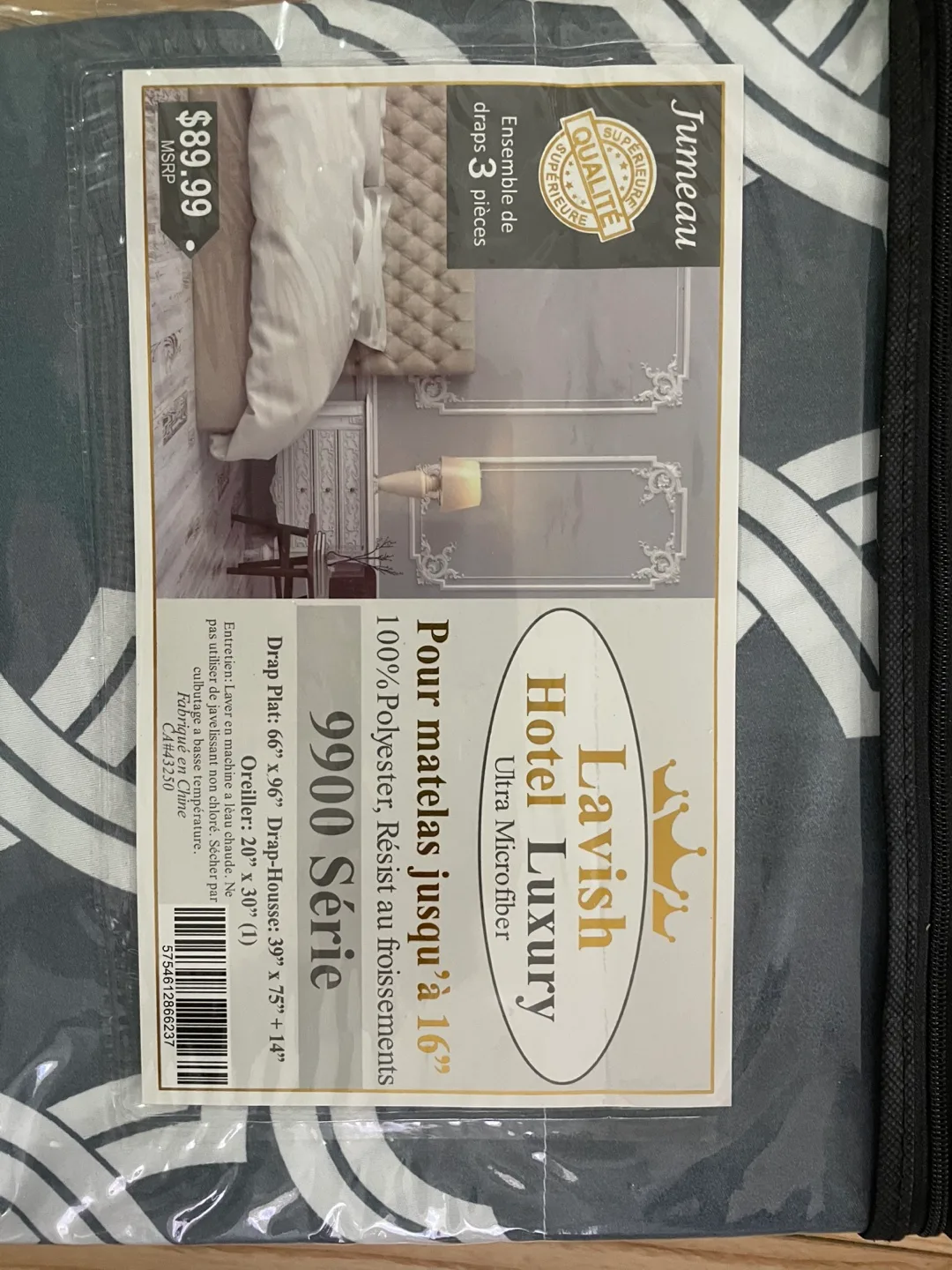 Lavish Hotel Luxury Twin Sheet Set - 9900 Series image indicator(2)