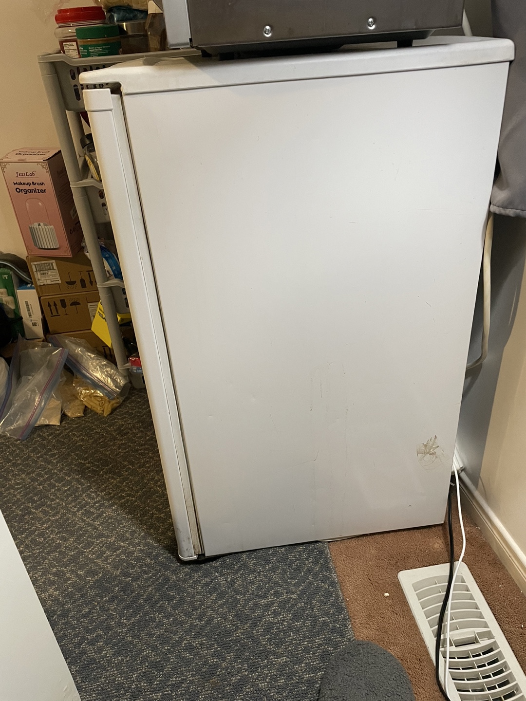 Small White Mini Fridge
