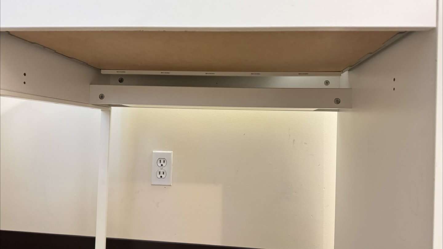 IKEA White Desk with Drawer - Excellent Condition - photo 5