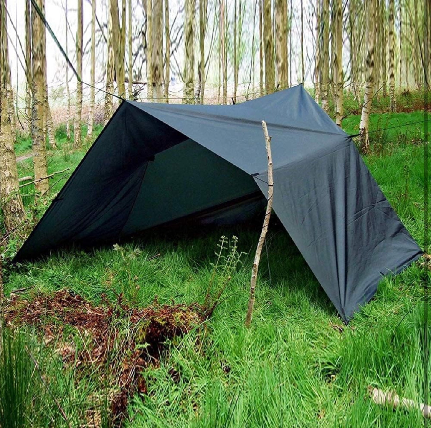 Versatile Camping Tarp - Sunshade, Rainfly, Picnic Blanket
