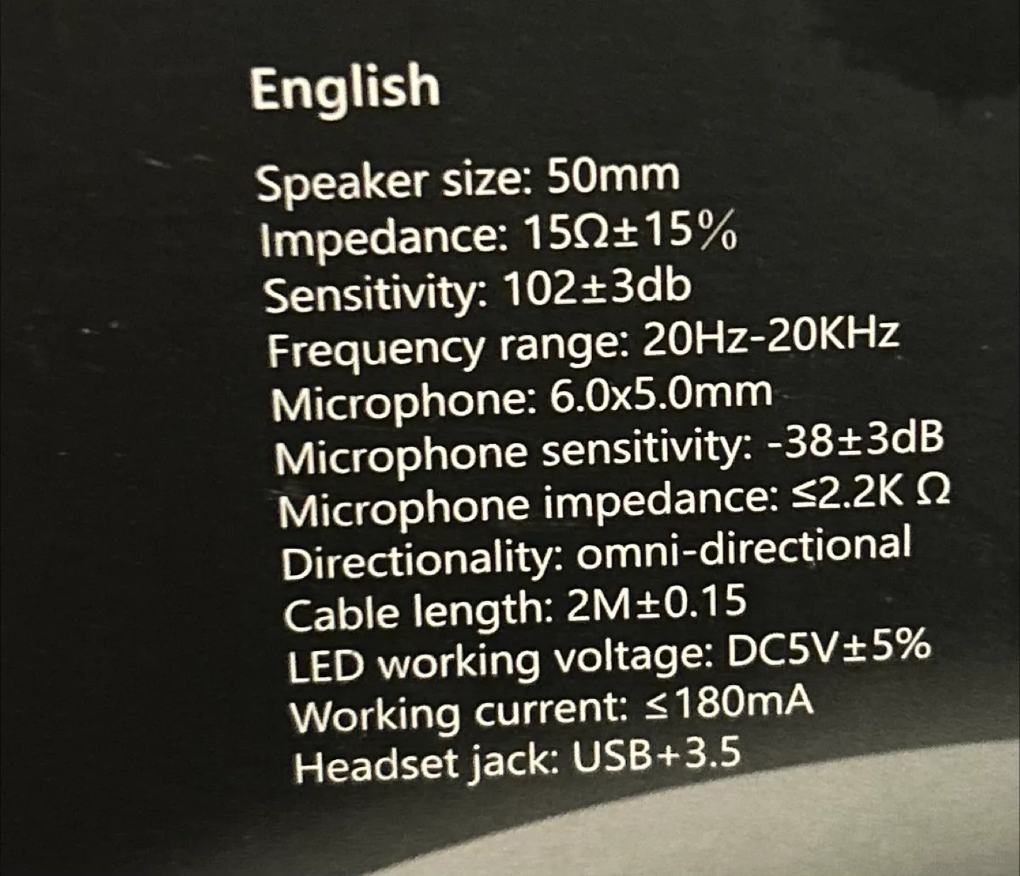 ONIKUMA X15 PRO Gaming Headset with LED lights - Brand New image indicator(4)