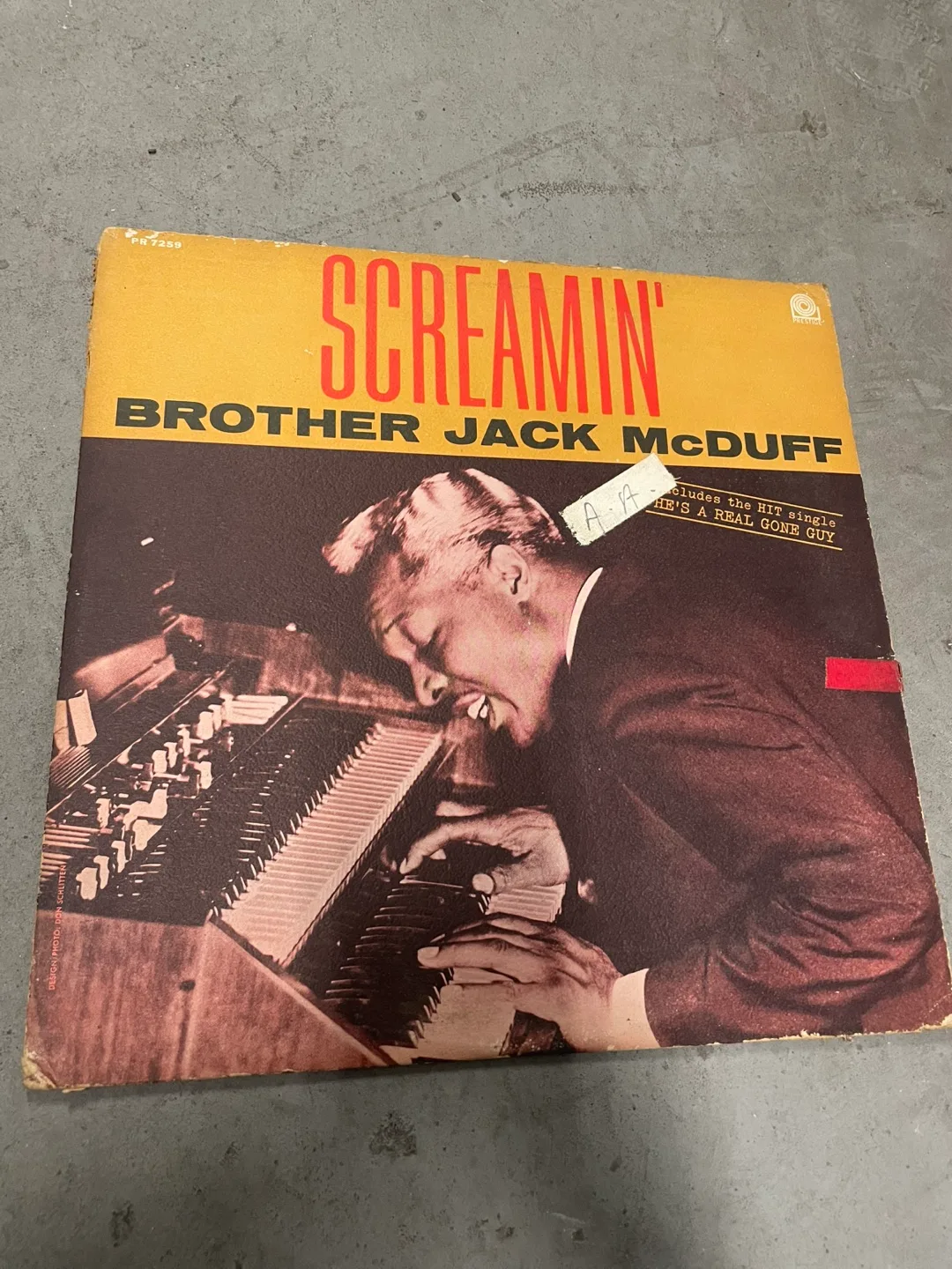 Screamin' Brother Jack McDuff Vinyl Record thumbnail