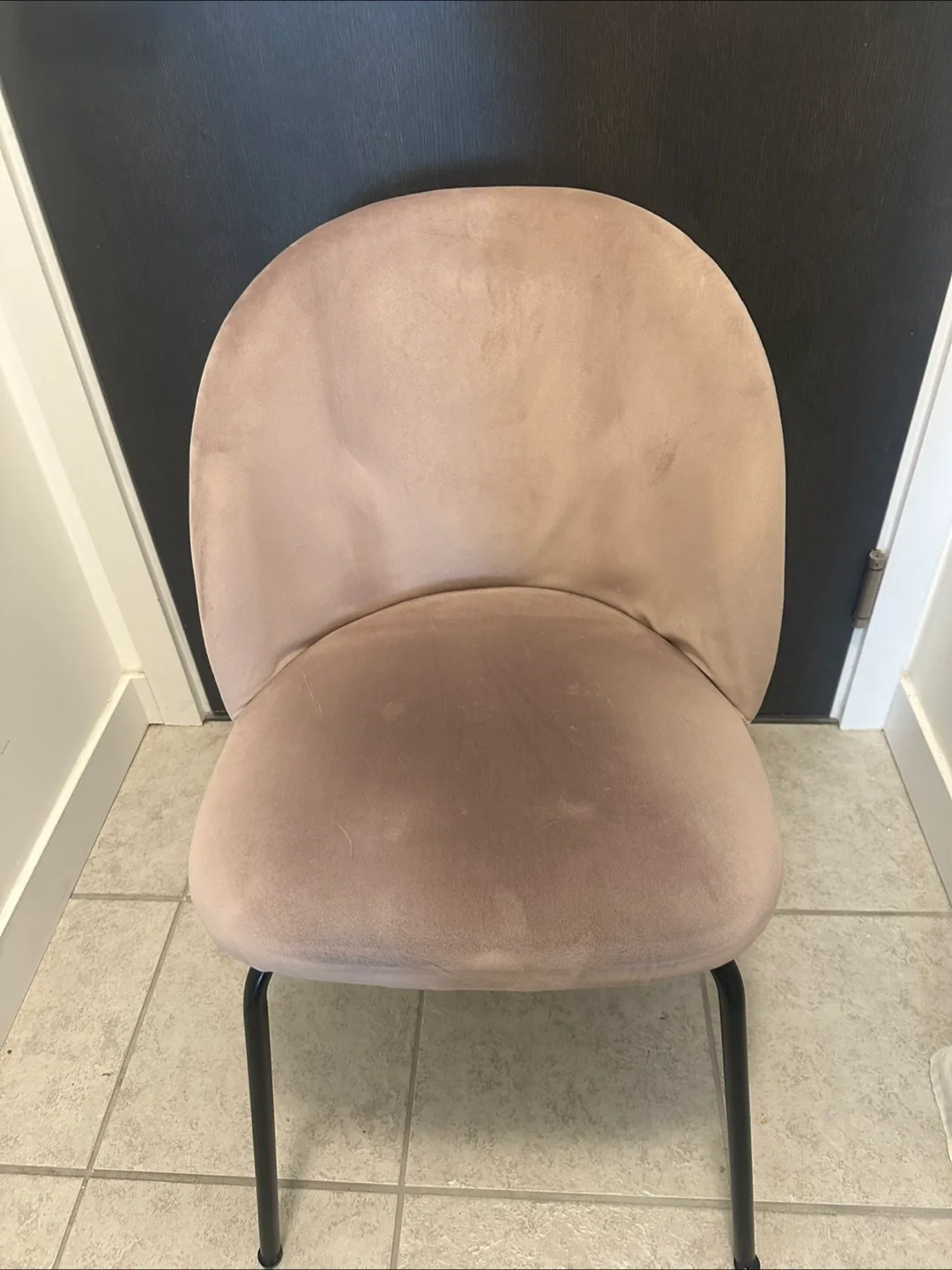 Blush Pink Dining room/decor Chair thumbnail