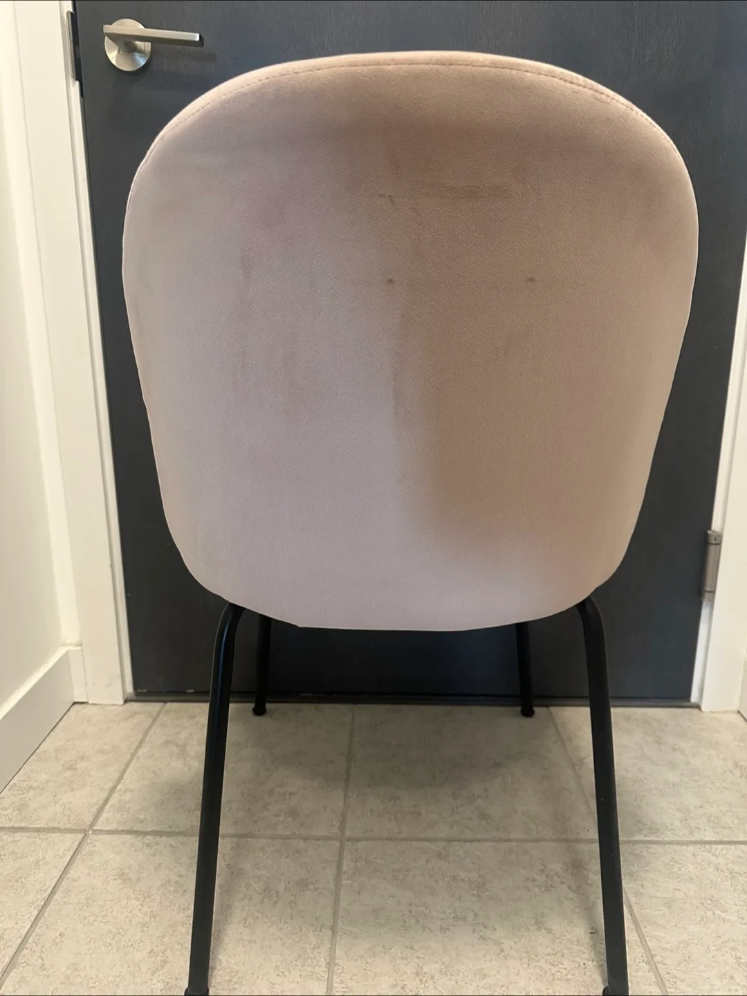 Blush Pink Dining room/decor Chair image indicator(2)