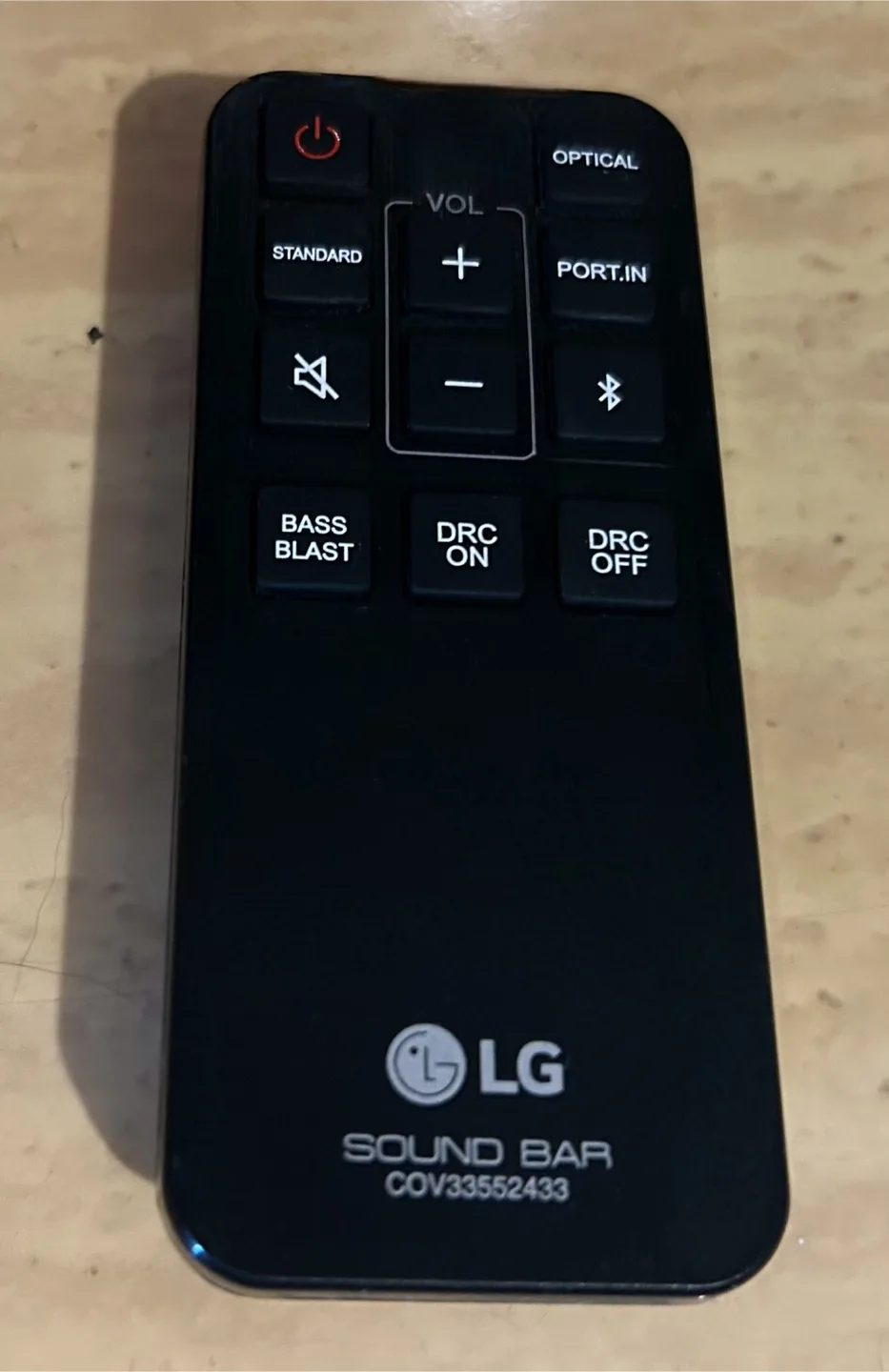LG Sound Bar - Bluetooth compatible -  with  remote control image indicator(4)