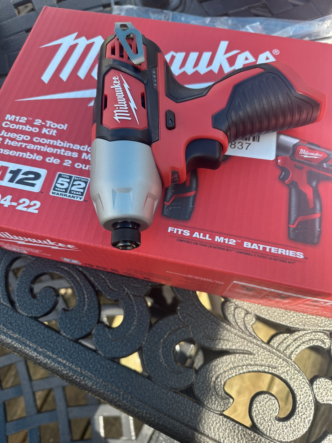Brand New Milwaukee M12 Impact Driver (Model 2462-20) Tool Only - photo 4