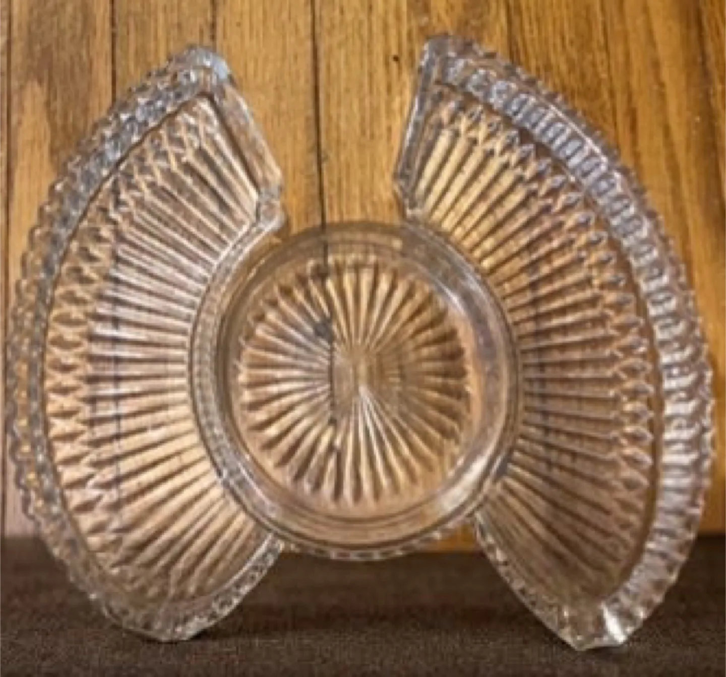 Elegant Clear Glass Antique Dishes/Bowls - Assortment image indicator(6)