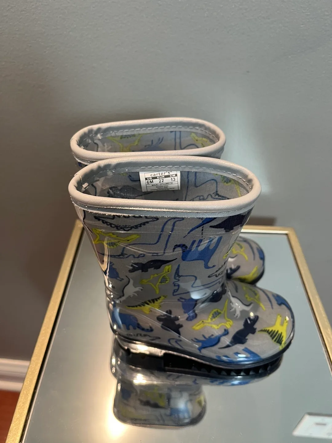 Carter's Dinosaur Rain Boots - Size 6 image indicator(2)