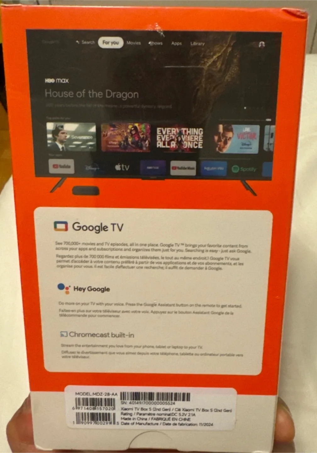 BNIB Xiaomi TV Box S 2nd Gen - 4K Ultra HD image indicator(2)