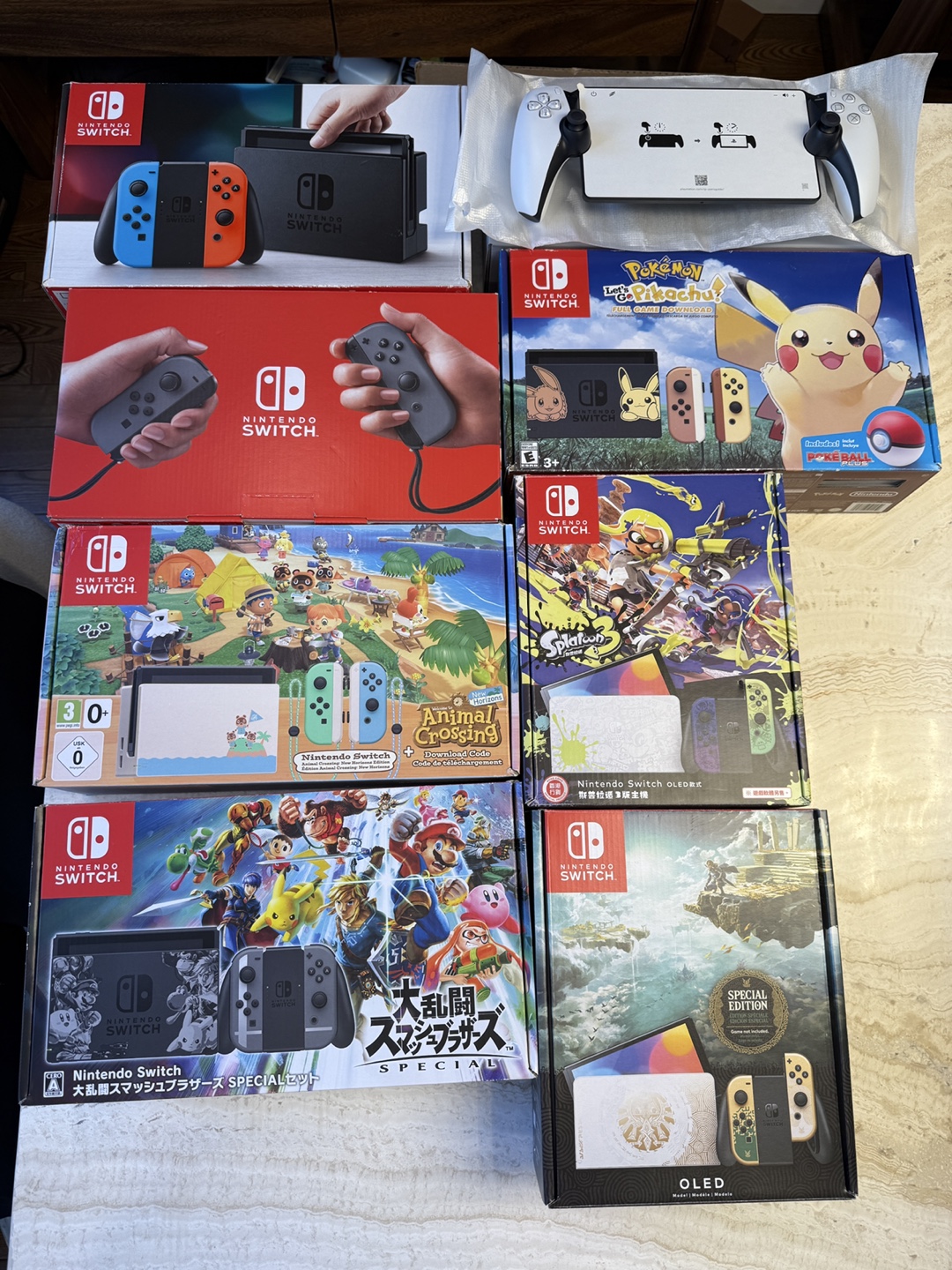 Nintendo Switch OLED Splatoon 3 Edition Console - photo 3