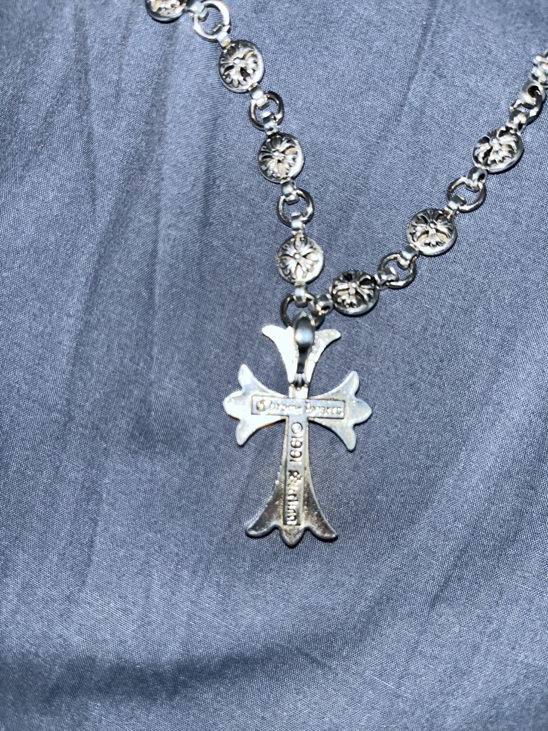 1:1 Chrome Hearts Cross Necklace - photo 5