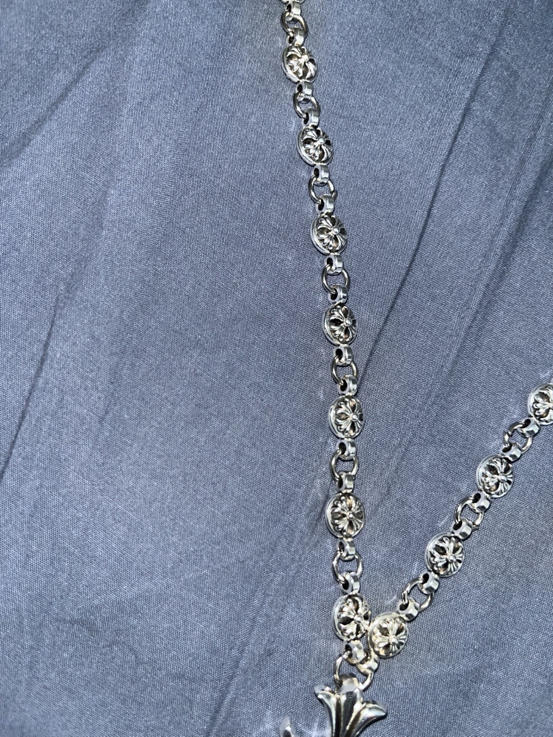 1:1 Chrome Hearts Cross Necklace - photo 3