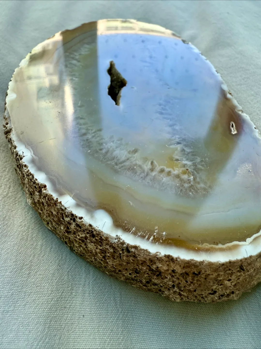 Agate Slice Geode - Natural Crystal Specimen image indicator(8)
