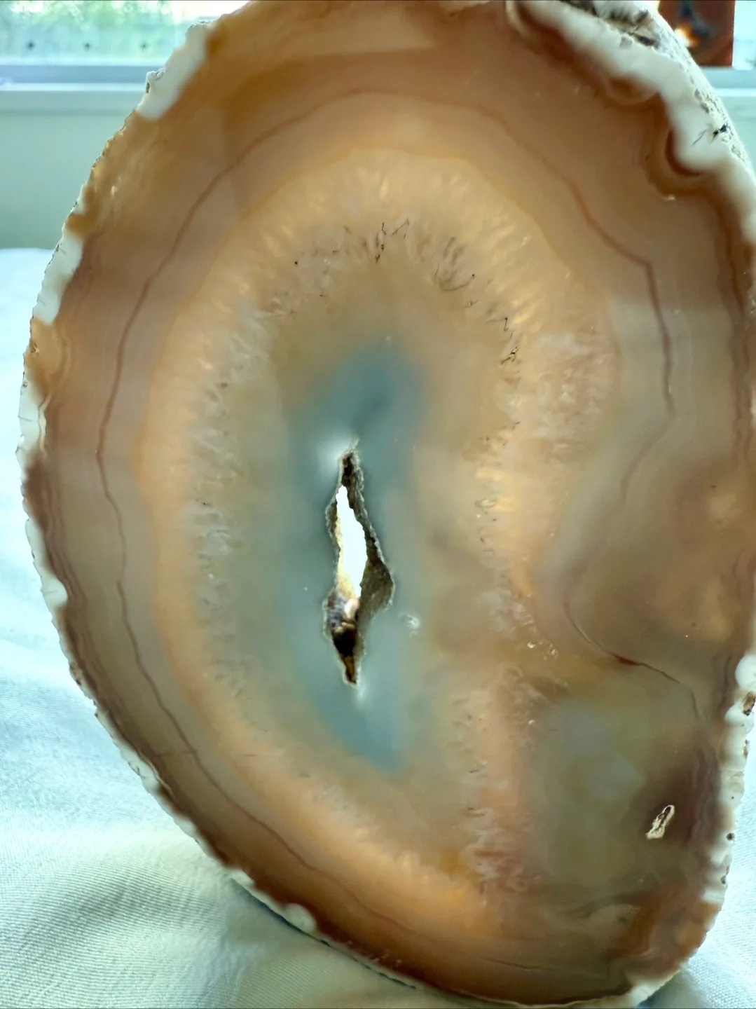 Agate Slice Geode - Natural Crystal Specimen image indicator(7)