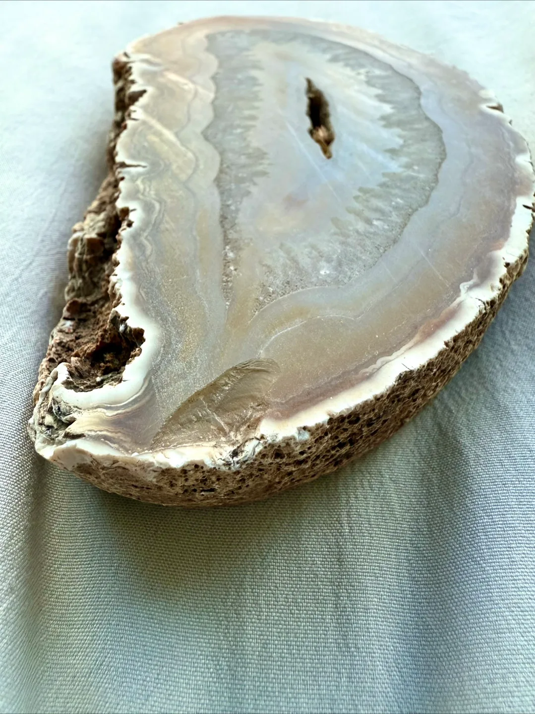 Agate Slice Geode - Natural Crystal Specimen image indicator(10)