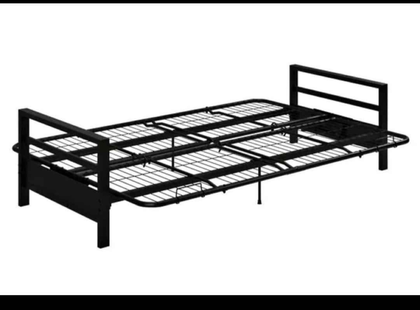 Black Futon Frame - photo 2