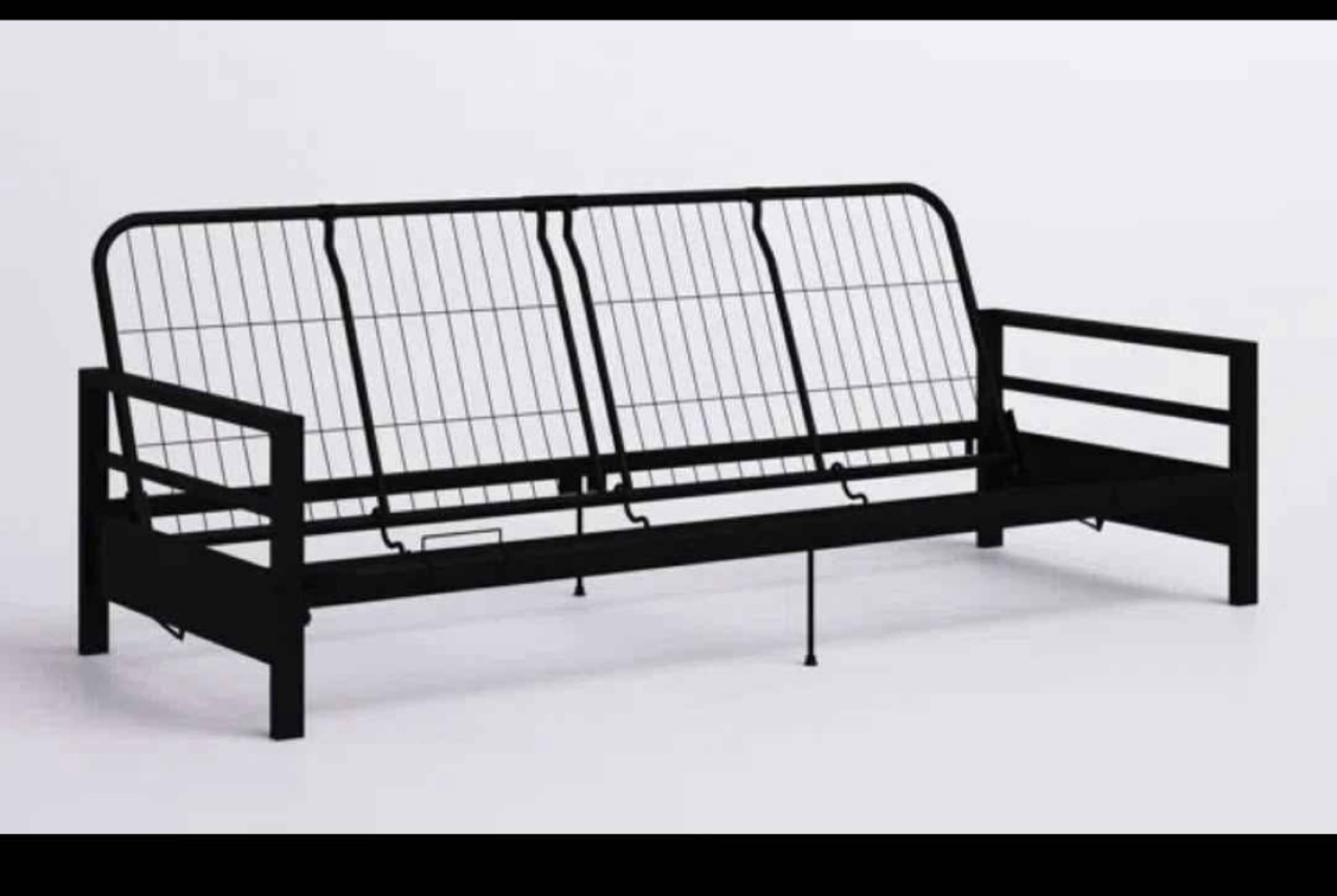 Black Futon Frame - photo 3