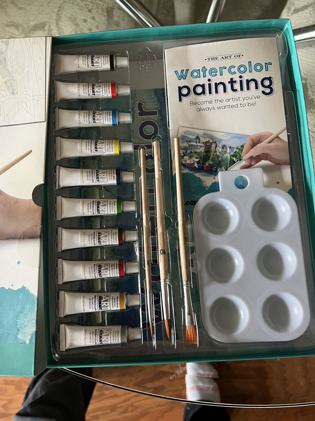 SpiceBox Watercolor Painting Kit - New!🏒 - photo 2