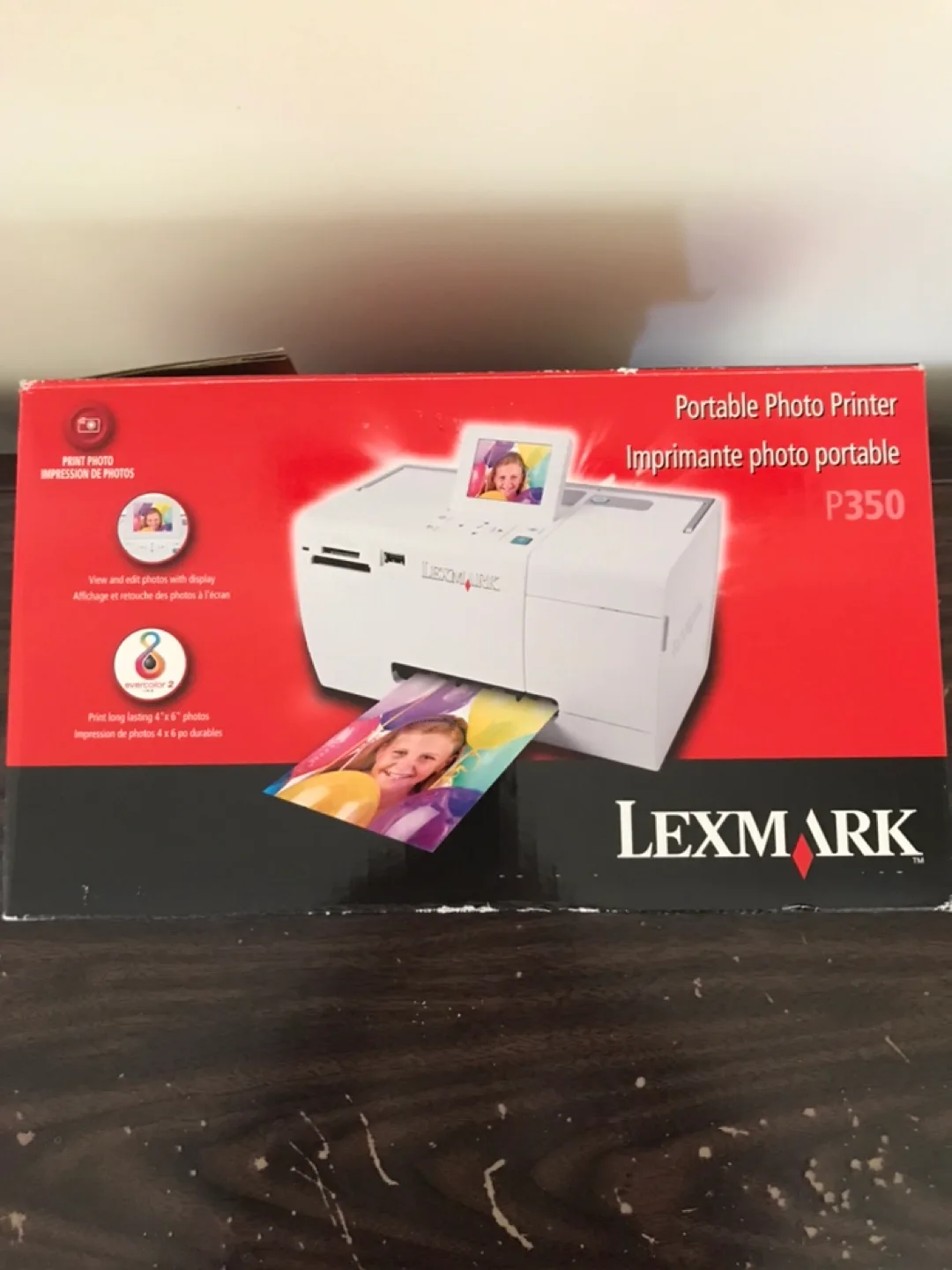 Lexmark P350 Portable Photo Printer thumbnail