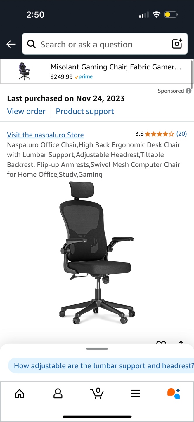 Misolant Ergonomic Desk Chair - photo 2