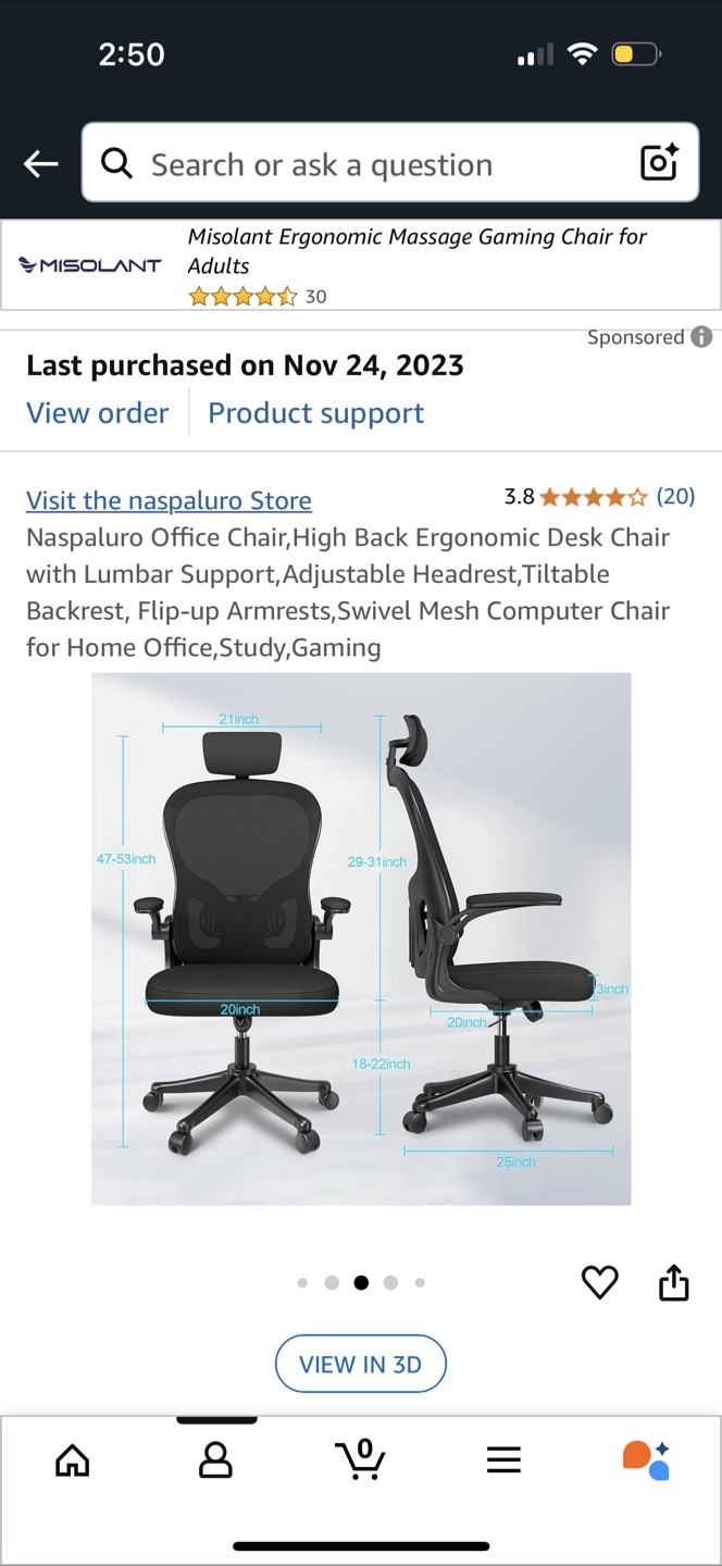 Misolant Ergonomic Desk Chair - photo 3