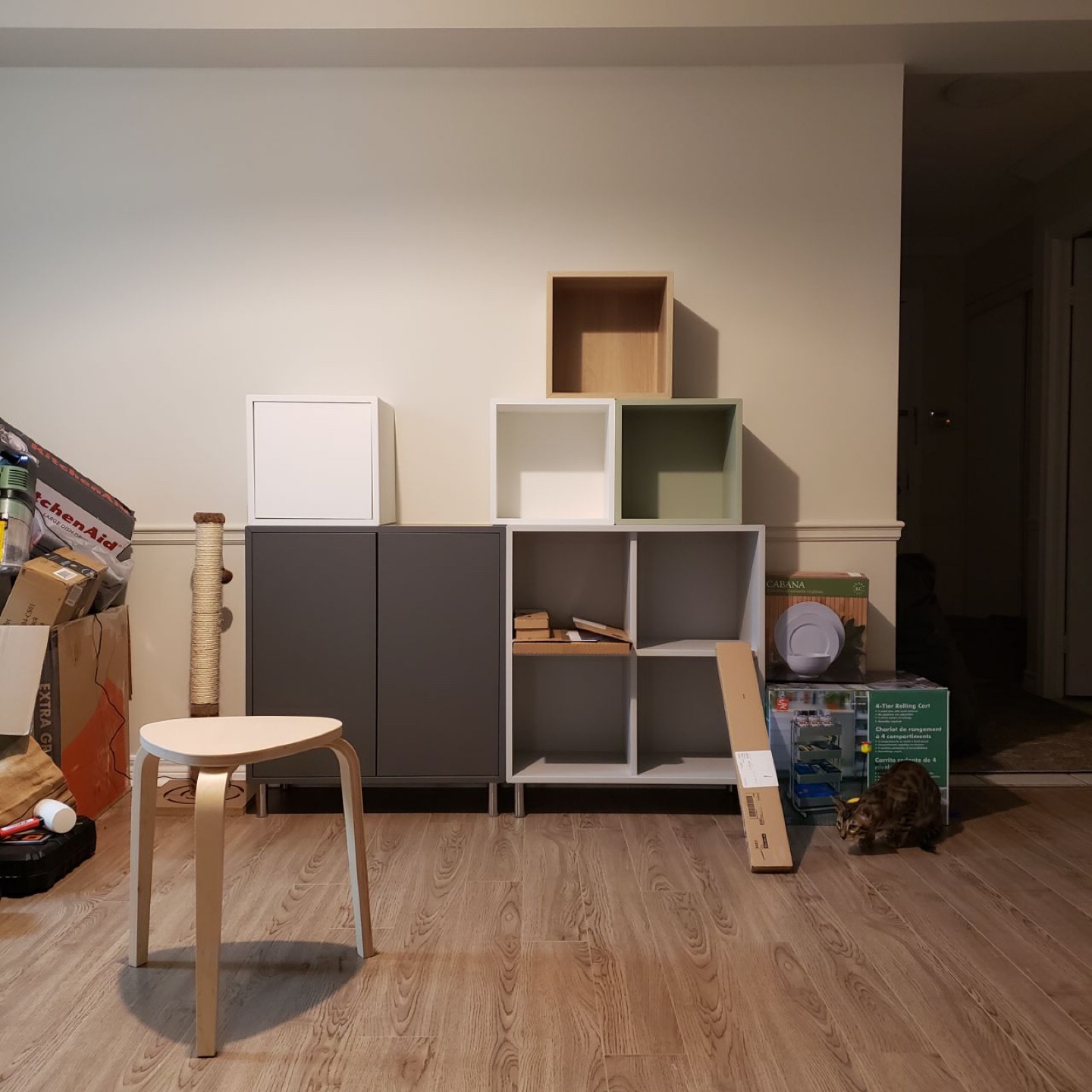 Modern Storage Cubes & Cabinet