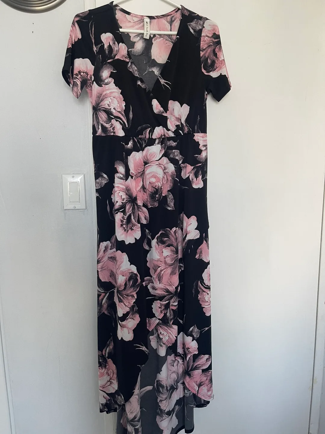 Floral High-Low Maxi Dress thumbnail