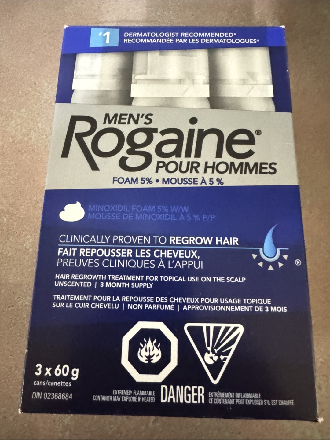 Men's Rogaine 5% Minoxidil Foam - 3 Month Supply