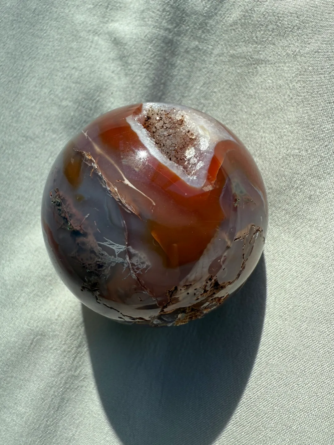Carnelian Agate Sphere image indicator(5)