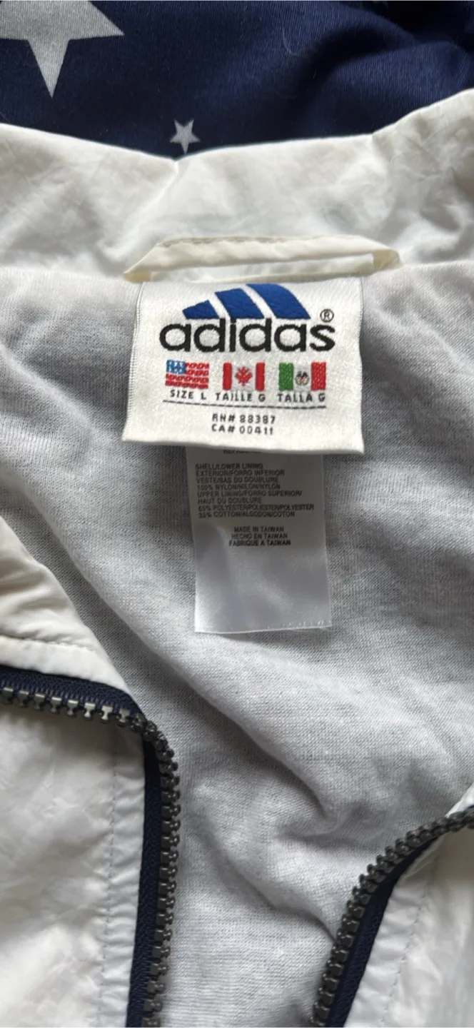 Adidas Track Jacket Size Large KIDS image indicator(2)