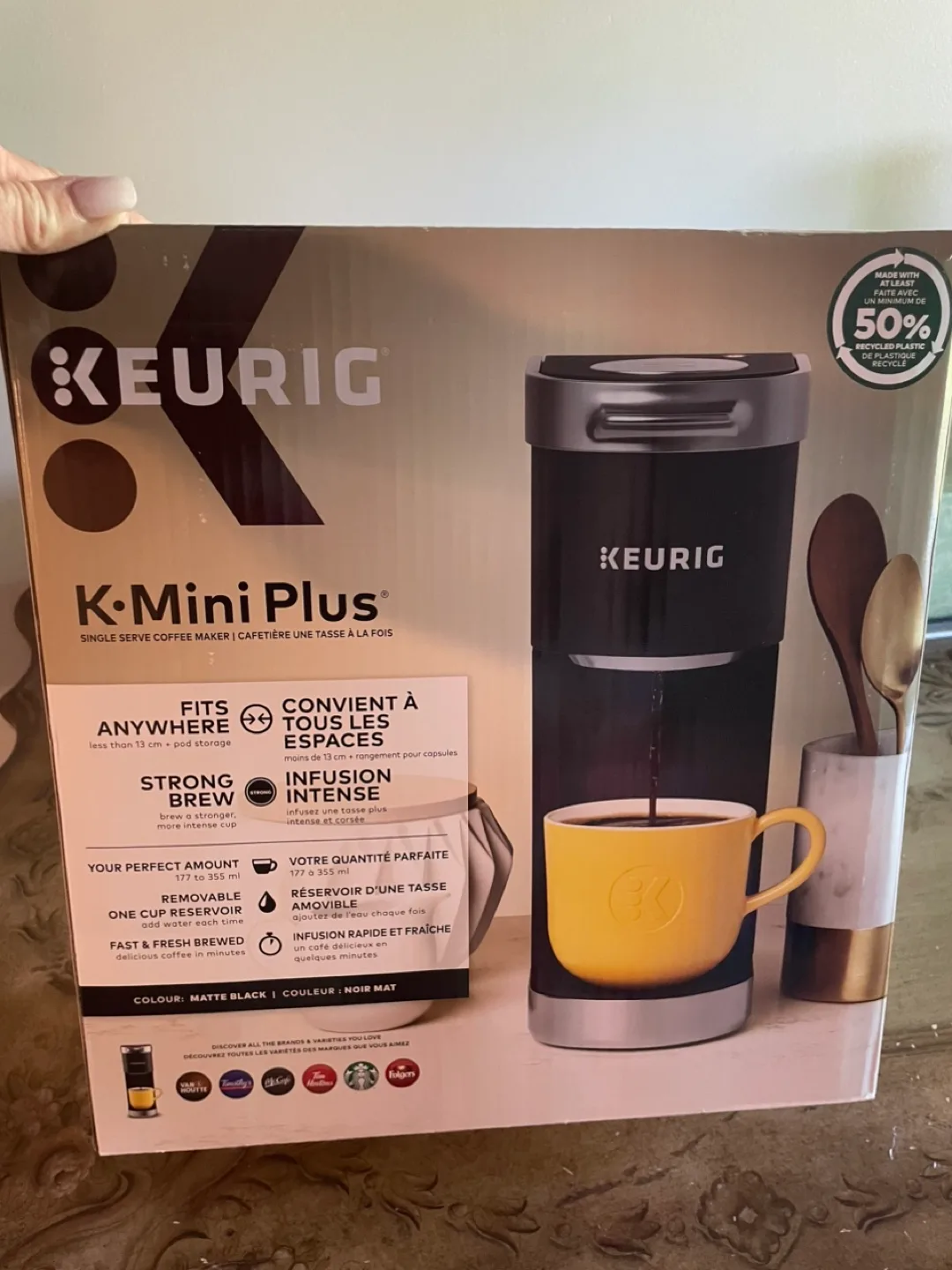 Keurig K-Mini Plus Single Serve Coffee Maker - Matte Black thumbnail