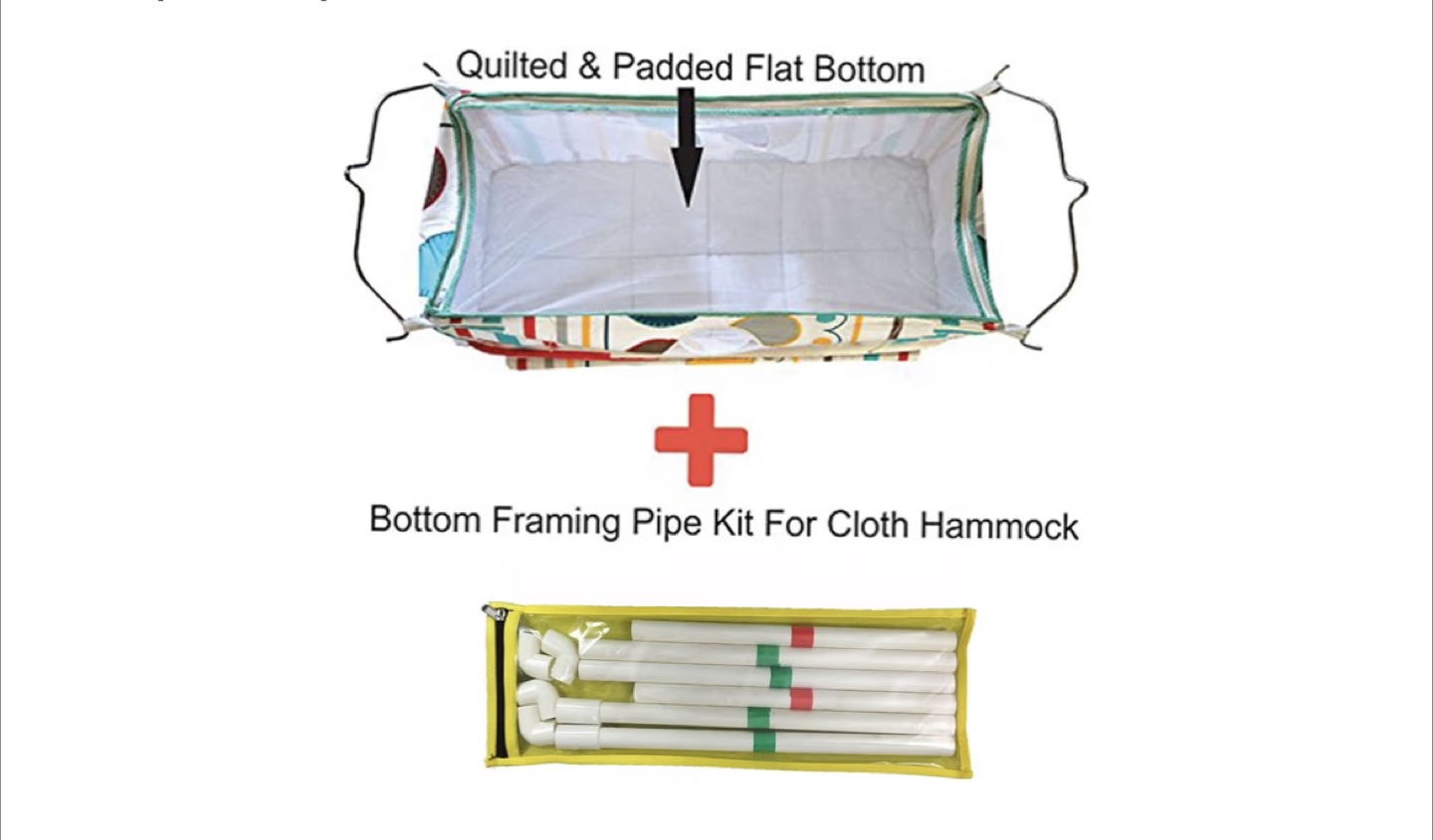 Foldable Indian Baby Jhula Cradle Swing with one extra bed - photo 2