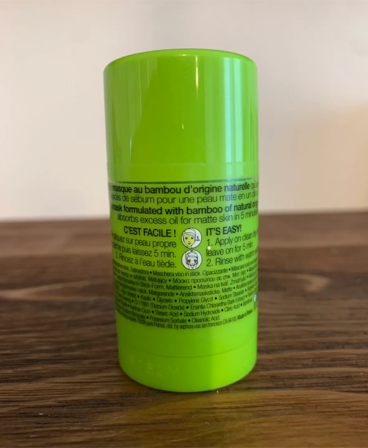 Sephora Bamboo Mattifying Mask Stick image indicator(2)