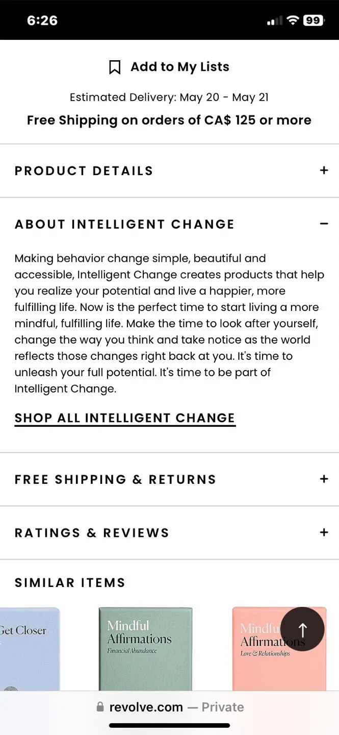 New - Mindful Affirmations Deck by Intelligent Change image indicator(8)