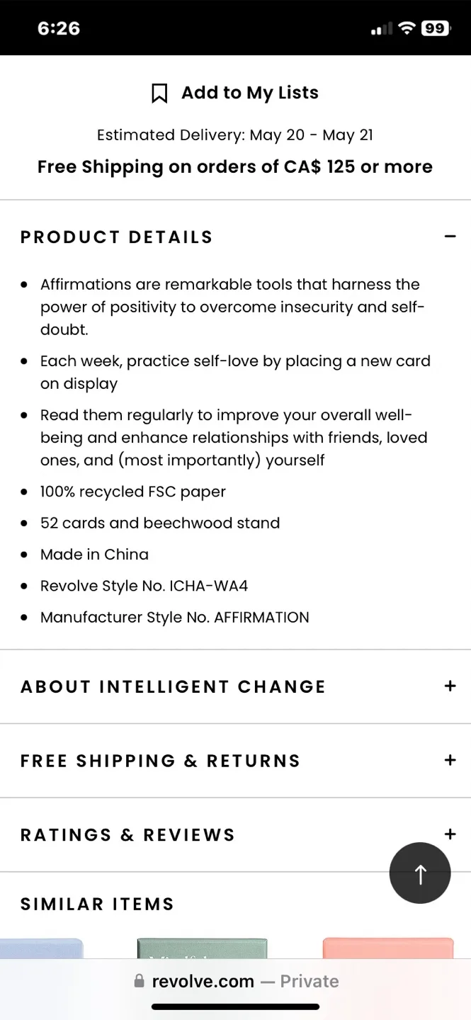 New - Mindful Affirmations Deck by Intelligent Change image indicator(7)