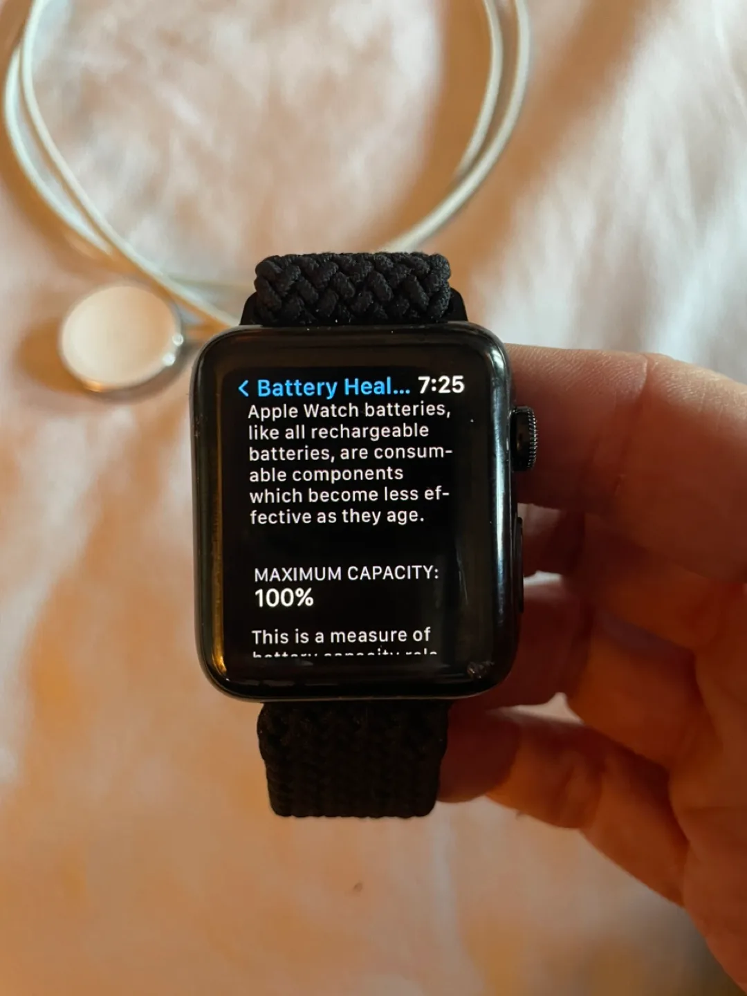 Apple Watch Series 3, 42mm, GPS model. thumbnail