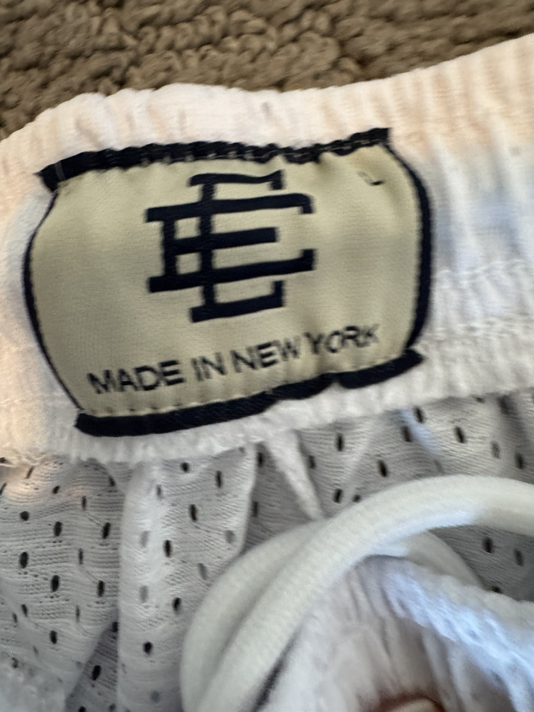 Brand New White Skyline Eric Emanuel Shorts L - photo 2