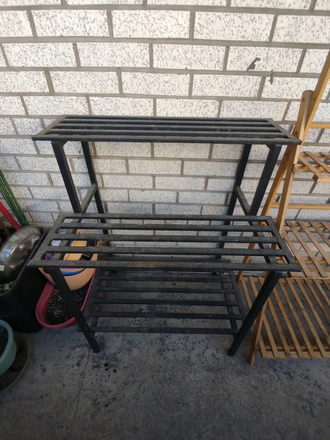 Black Metal Plant Stand thumbnail