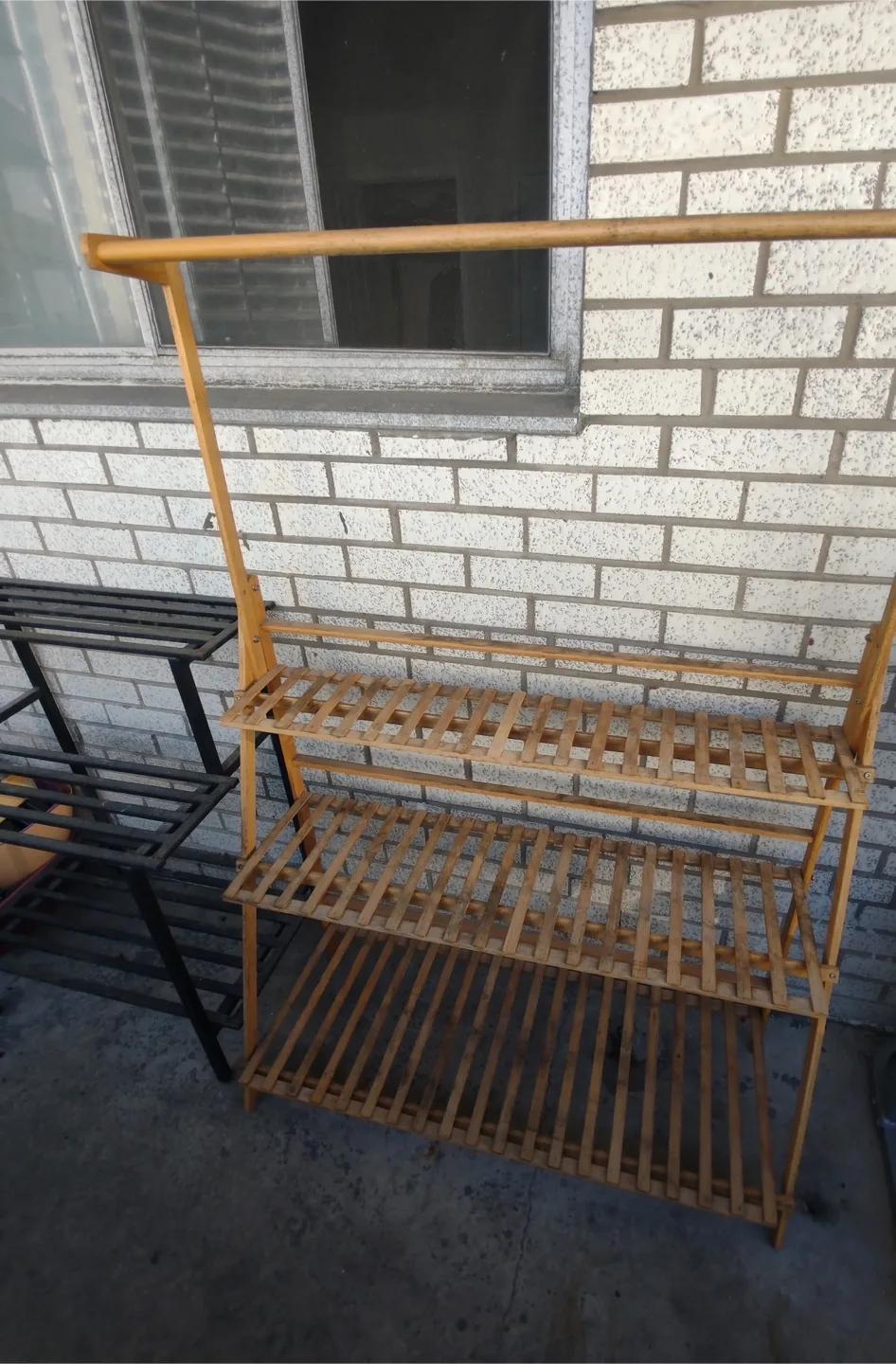 Veakoo Bamboo hanging plant stand thumbnail