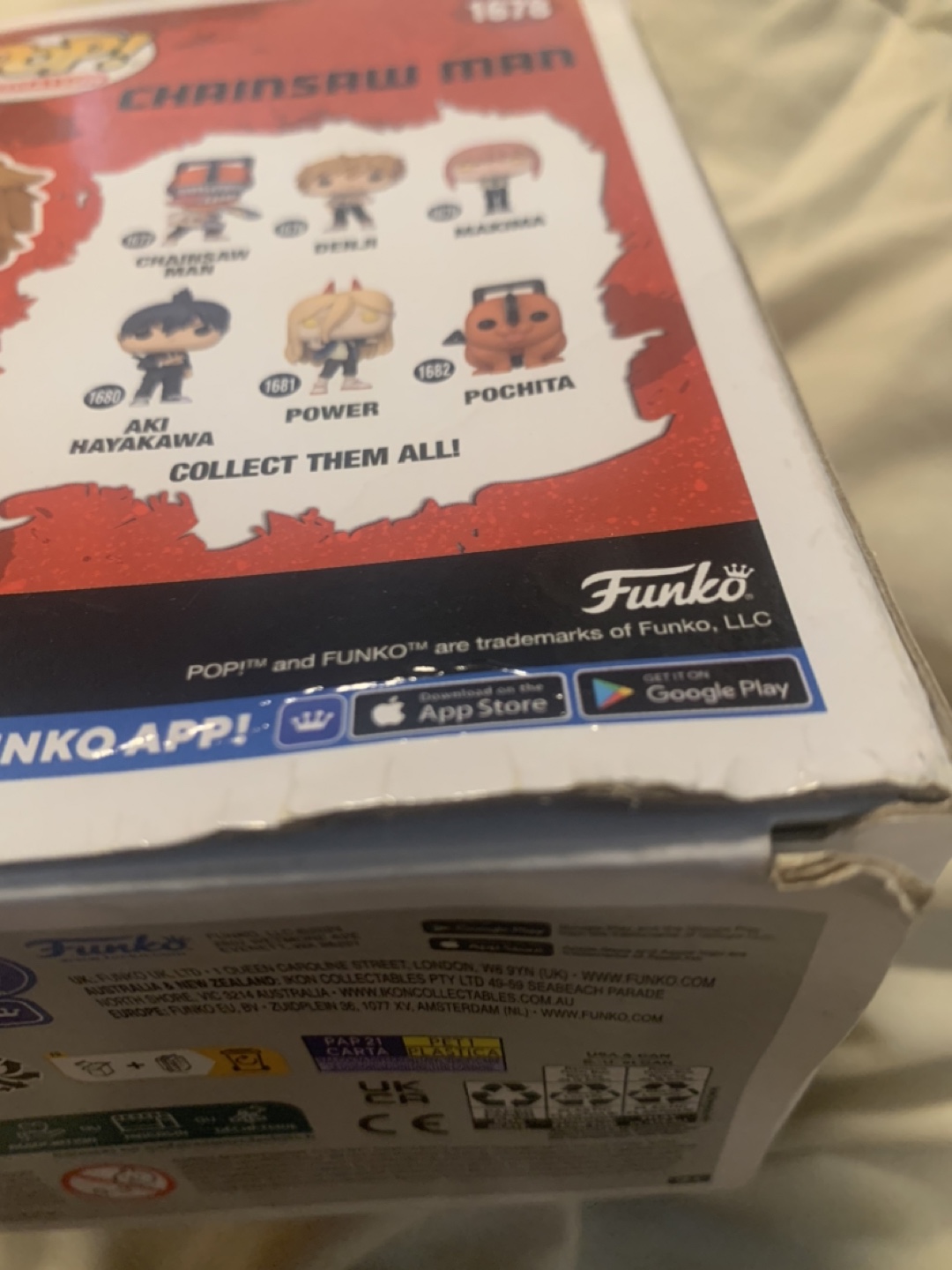 denji chain saw man CSM pop figure - photo 3