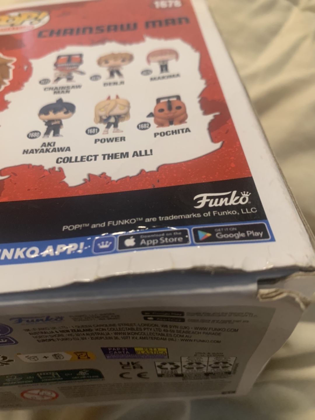 denji chain saw man CSM pop figure - photo 2