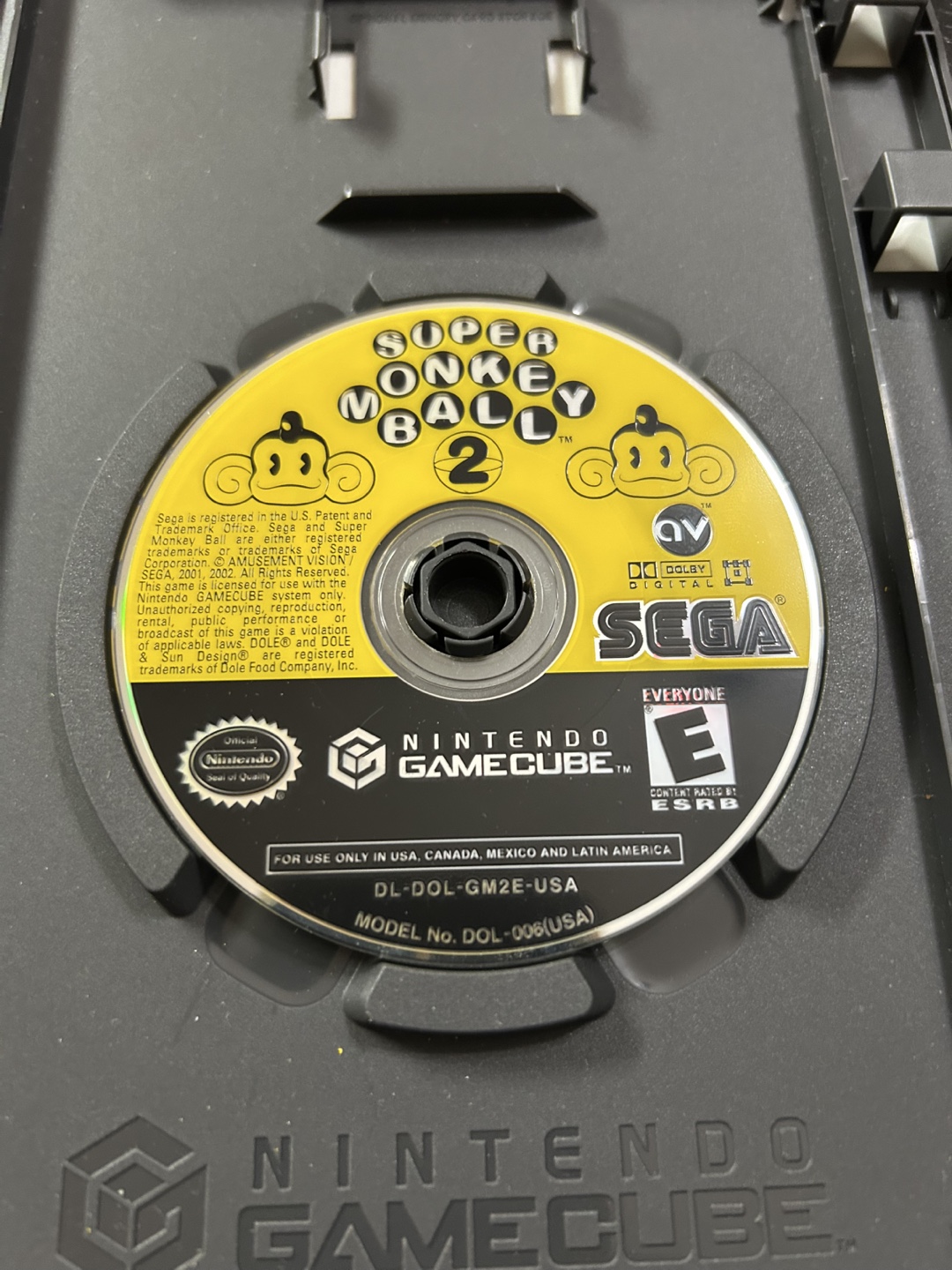 Super Monkey Ball 2 (Black Label/Nintendo GameCube) - photo 2