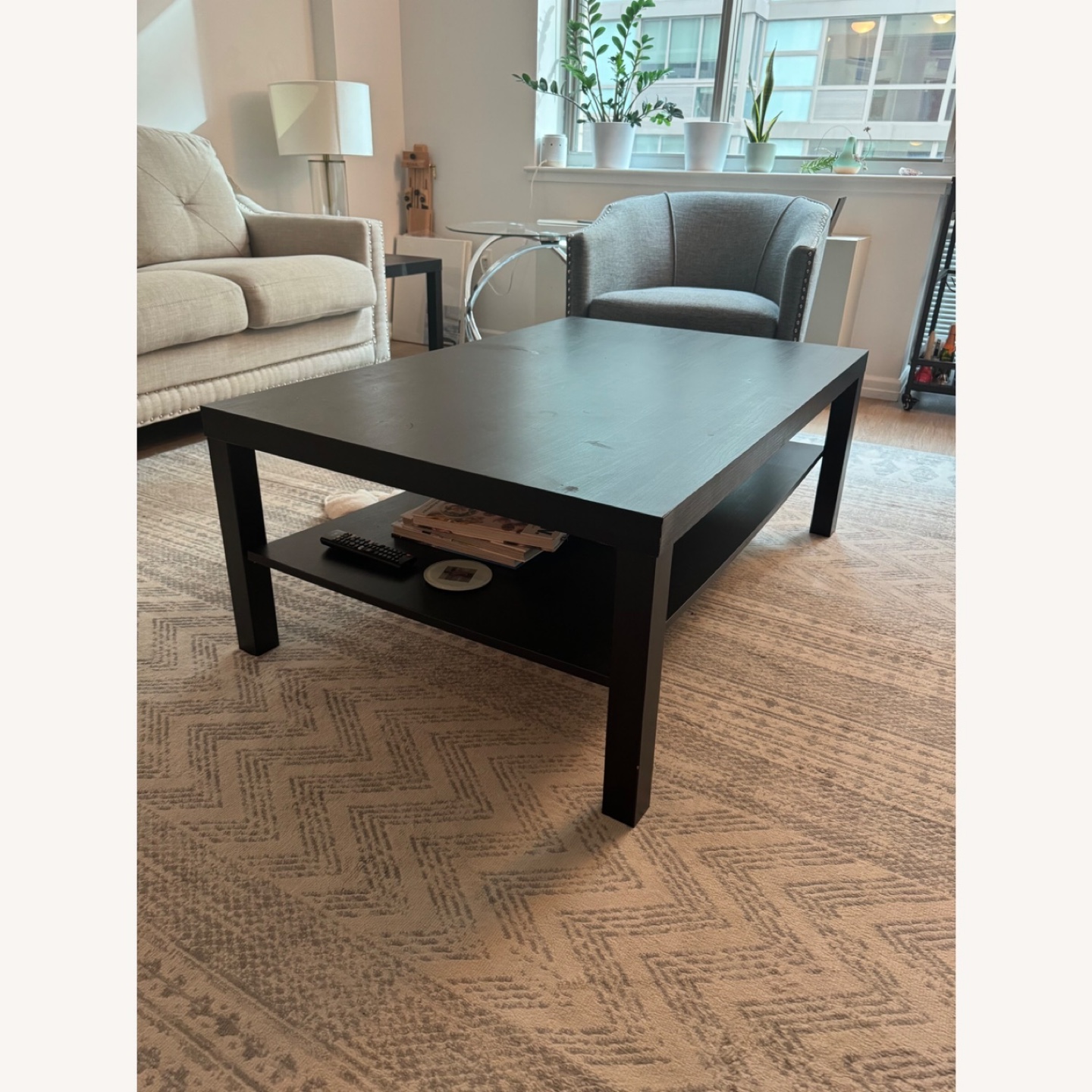 IKEA Lack Coffee Table - Black-Brown