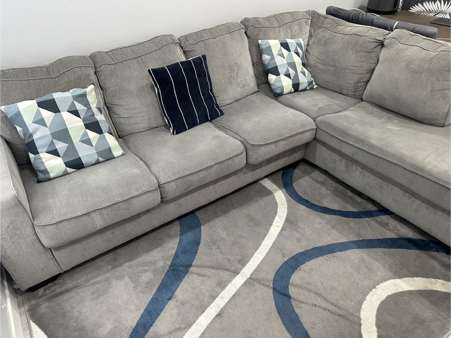 Grey Sectional Sofa - photo 5